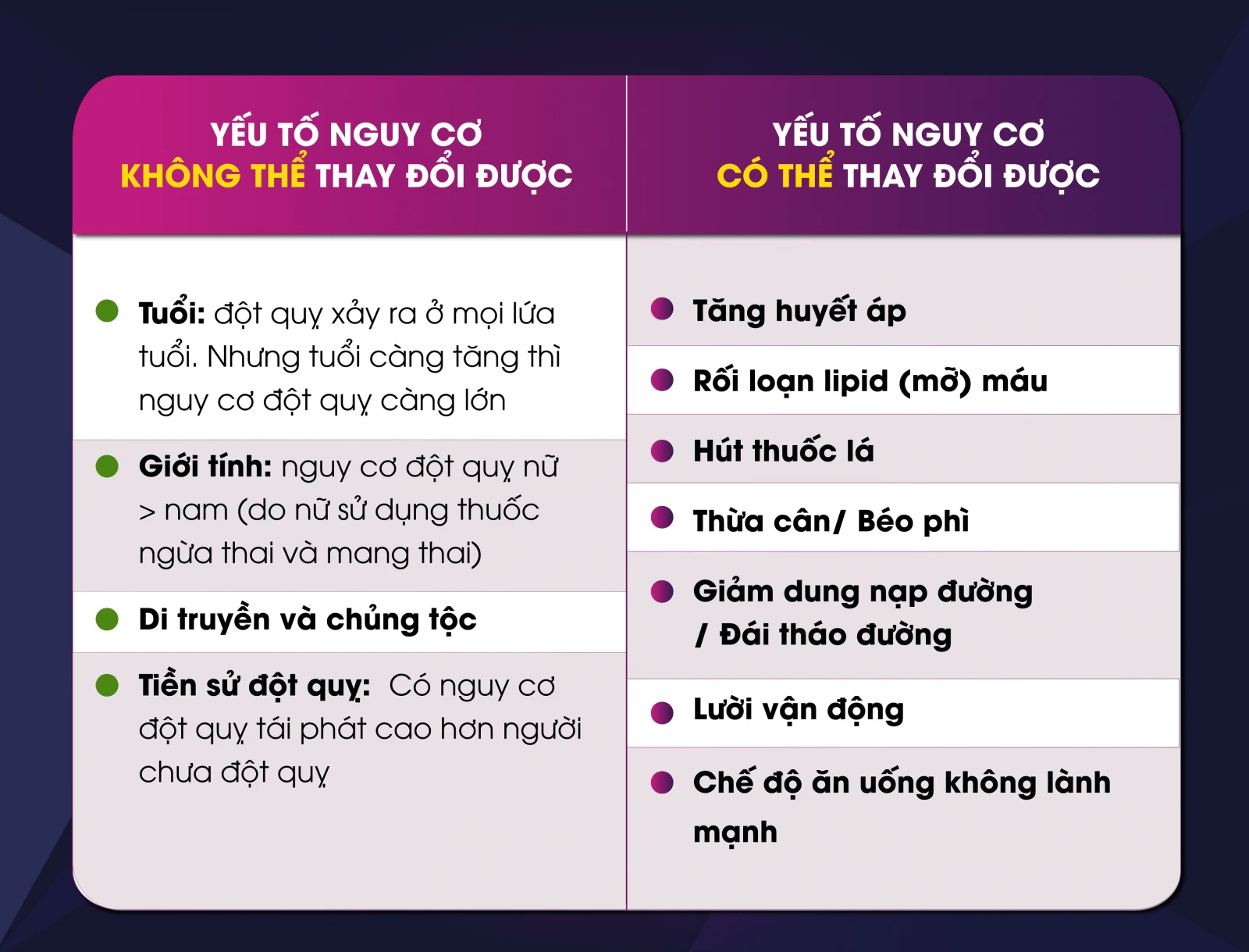 Nhóm Đối Tượng Nào Có Nguy Cơ Đột Quỵ Cao?
